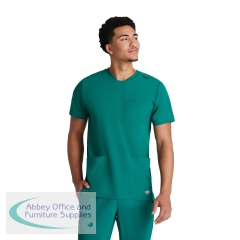 Skechers SKT193 Thesis Scrub Top Hunter Green Size M SKT193/HUNT/M
