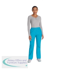 Dickies Signature Tapered Leg Scrub Pants Teal S CH86106/TEAL/S