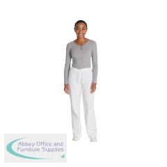 Dickies Signature Drawstring Scrub Bottoms White L CH83006/WHIT/L