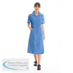Work in Style Nursing Dress Hospital Blue/White 44 DVDDRHOSPWHT44