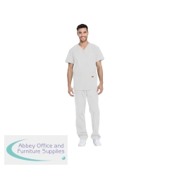 Dickies DKP520C Unisex Scrub Set Top and Trouser White Size S DKP520C/WHIT/S