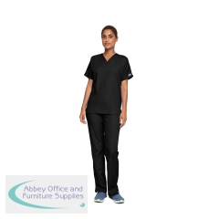 Cherokee Unisex Scrub Top Black XS CH4700/BLAC/XS