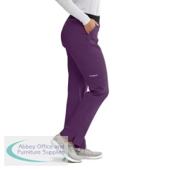 Skechers BreezeTrouser Women\'s Straight Leg Trousers Regular Eggplant XS SK202/EGGP/XS