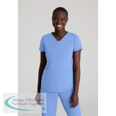 Skechers Slip-ins Serene Knit Scrub Top Ceil XS SKT220/CEIL/XS