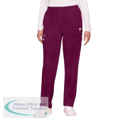 Cherokee CH4200 Elasticated Scrub Trouser Wine Size 3XL CH4200/WINE/3XL