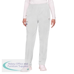 Cherokee CH4200 Elasticated Scrub Trouser White Size M CH4200/WHIT/M