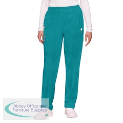 Cherokee CH4200 Elasticated Scrub Trouser Teal Size M CH4200/TEAL/M