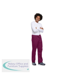 Cherokee Unisex Drawstring Scrub Trousers Wine L CH4100/WINE/L