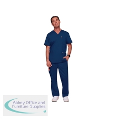 Cherokee Revolution WW670 V Neck Scrub Top Navy Size XS CHWW670/NAVY/XS