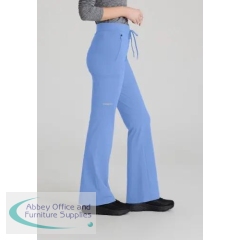 Skechers Slip-ins Glide Knit Flare Scrub Pants Regular Bahama Blue S SKP656/BAHA/S