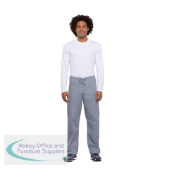Cherokee Unisex Drawstring Scrub Trousers Pale Grey 5XL CH4100/GREY/5XL