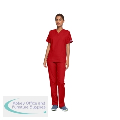 Cherokee Unisex Scrub Top Red XL CH4700/REDD/XL