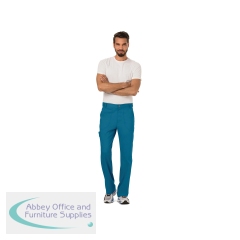 Cherokee Revolution WW140 Scrub Trouser Caribbean Blue Size S CHWW140/CARI/S