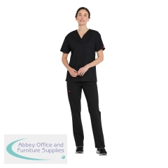 Dickies Signature Unisex Scrub Top Black XS CH83706/BLAC/XS