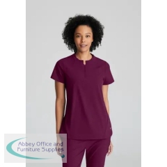 Barco One Flux Medical Scrub Top Wine XS BOT216/WINE/XS