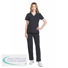 Cherokee Originals Ultra Women\'s V-neck Scrub Top Pewter XS CKE953A/PEWT/XS