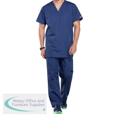 Cherokee Professional Unisex V-Neck Scrub Top Navy 3XL CH4876/NAVY/3XL