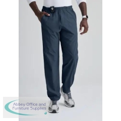 Barco One Amplify Straight Leg Scrub Trousers Tall Steel M BA0217T/STEE/M