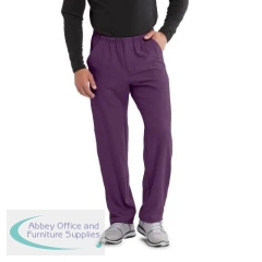 Skechers Structure Unisex Scrub Trousers Tall Eggplant M SK0215T/EGGP/M