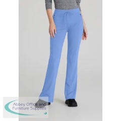 Skechers Slip-ins Glide Knit Flare Scrub Pants Petite Ceil Blue M SKP656P/CEIL/M