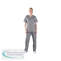 434TR Unisex Smart Scrub Trouser Storm Grey Size 3XL 434TR/STOR/3XL