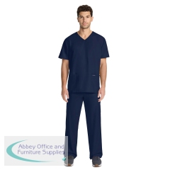 Cherokee Originals Ultra Unisex V-Neck Scrub Top Navy M CKE00014A/NAVY/M
