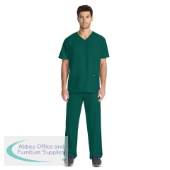 Cherokee Originals Ultra Unisex V-Neck Scrub Top Hunter Green L CKE00014A/HUNT/L