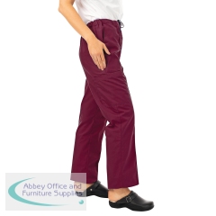 534LWT Unisex Combat Scrub Trouser Maroon Size XS 534LWT/MARO/XS