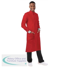 Work in Style Howie Professional Laboratory Coat Tall Red 32 EEHWCT/REDD/32