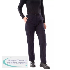 Work in Style Ladies Cargo Trousers Short Navy 30 T28S/FNAV/30