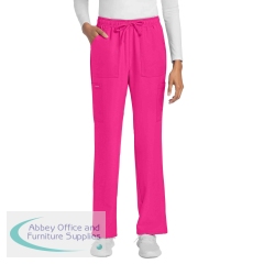 Cherokee Originals Ultra Women\'s Straight Leg Scrub Trousers Electric Pink M CKE272A/EPIN/M