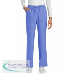 Cherokee Originals Ultra Women\'s Straight Leg Scrub Trousers Ceil 2XL CKE272A/CEIL/2XL