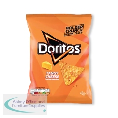 Doritos Tangy Cheese Crisps 40g (Pack of 32) 08107