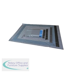 LSM Recycled Polymailers 600 x 900mm +40mm Lip Grey (Pack of 200) 5060228223266