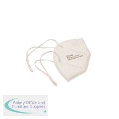FFP2 Face Mask Non Valved White (Pack of 10) FMFFP2