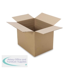 Single Wall Cardboard Carton 457x305x305mm Brown (Pack of 25) 5056301801612