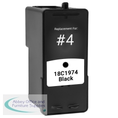 Compatible Lexmark 4 Black C18C1974 Ink Cartridge