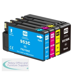 Compatible HP 953XL Multi-pack (4-Pack)