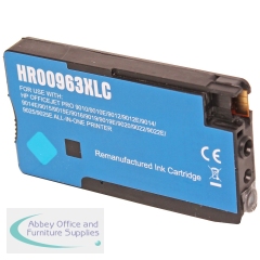 Compatible HP 963XL Cyan Ink Cartridge 25.5ml