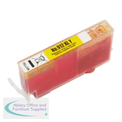 Compatible HP 912XL Yellow Ink Cartridge 10.5ml