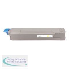 Compatible Oki C801 Yellow 44643001