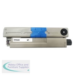 Compatible Oki C332 / 363 Black Toner 3.5K