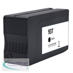 Compatible HP 937XL Black Ink Cartridge 2.5K (not for e models)