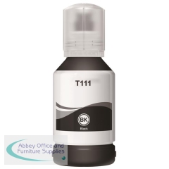 Compatible Epson T111 Black ink Bottle
