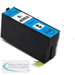 Compatible Epson T40 High Capacity Cyan Ink Cartridge
