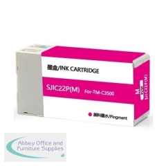 Compatible Epson SJIC22P Magenta Ink