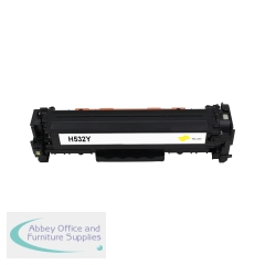 Compatible HP CE412A / CC532A / CF382A / Cartridge 718Y 305A Yellow