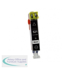 Compatible Canon CLI521BK Black Ink Cartridge