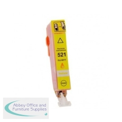 Compatible Canon CLI521Y Yellow Ink Cartridge