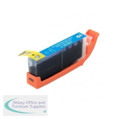 Compatible Canon CLI551C XL  Cyan Ink Cartridge